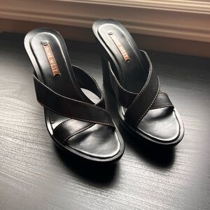 Nine West Wedge Heels Black Vintage